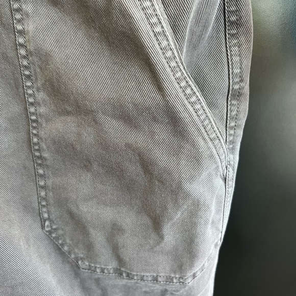 Faherty Women's Overland Twill Jumpsuit Size XXL Color Charcoal Gray organic AB - Picture 8 of 15